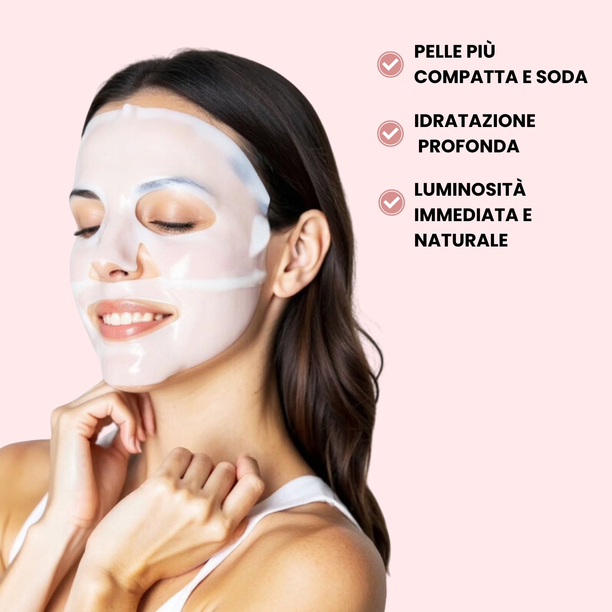 Pack 4 Maschere Bio Collagene